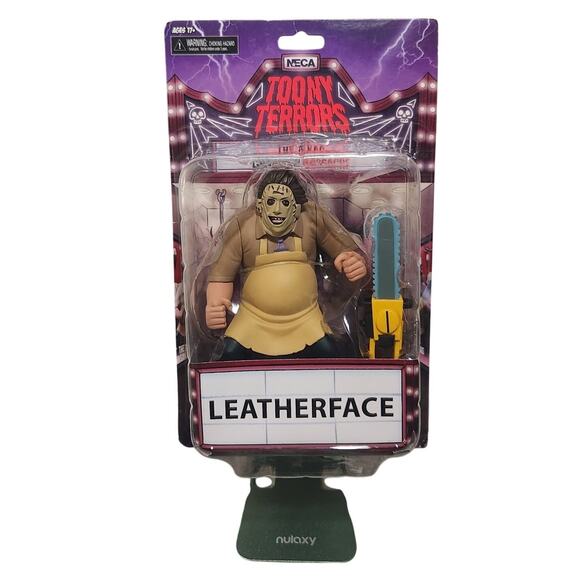 NECA Leatherface Toony Terrors The Texas Chainsaw Massacre Action Figure New - Picture 1 of 9